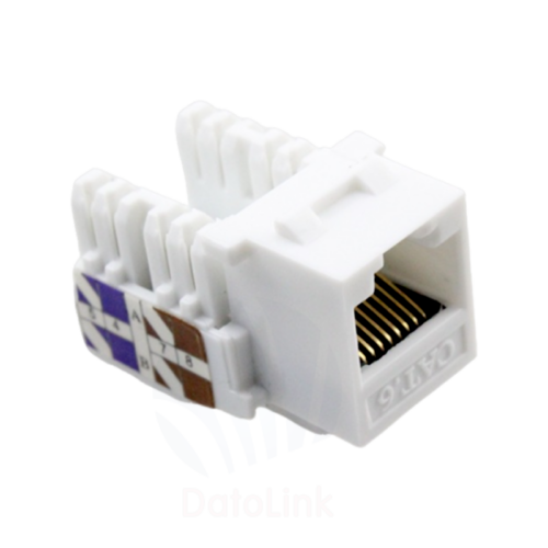 Cat5e/Cat6/Cat6A Keystone Jack